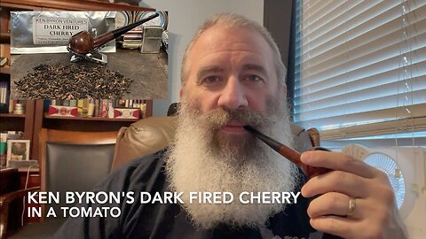 Ken Byron's Dark Fired Cherry in a Tomato