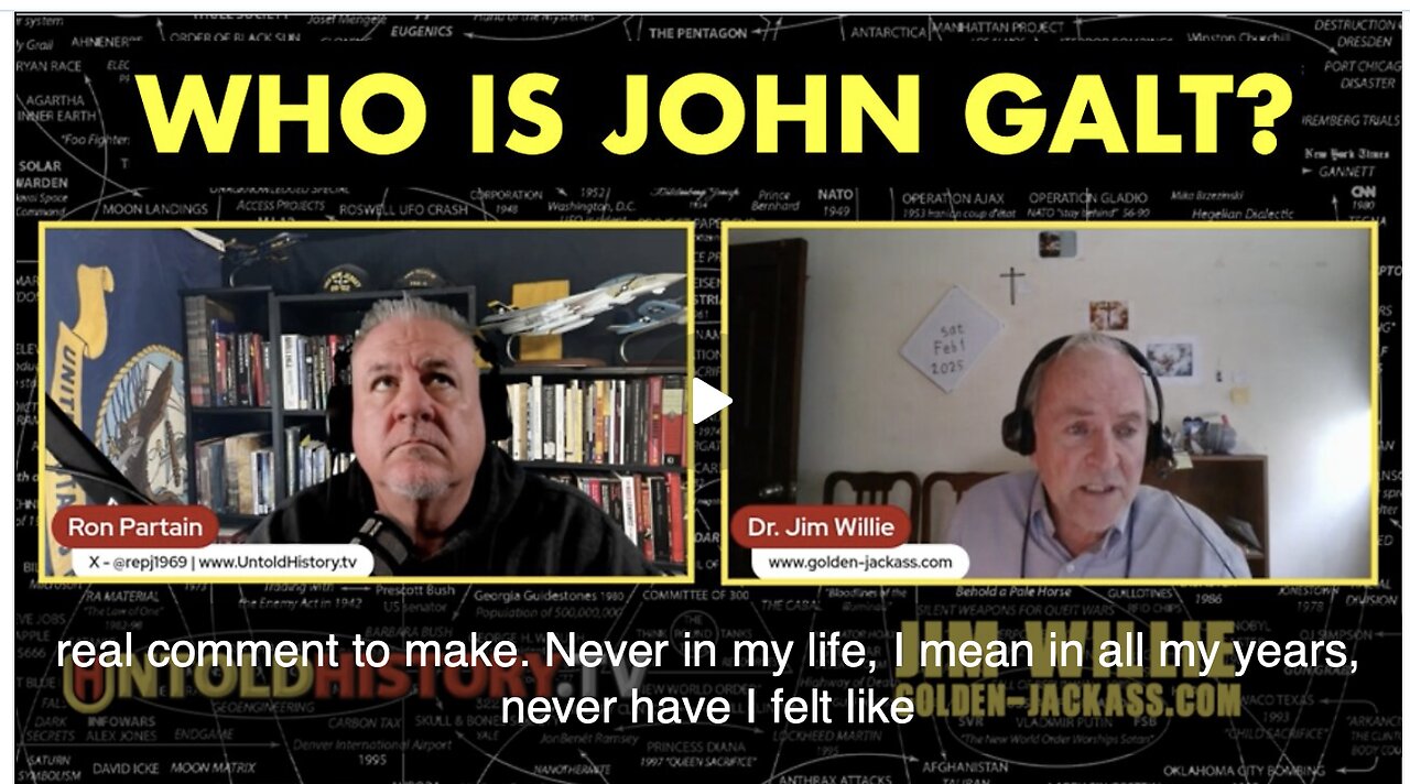 Jim Willie COVER THE UPDATE IN JAN 25 GOLDEN JACKASS NEWSLETTER. SGANON, CLIF HIGH
