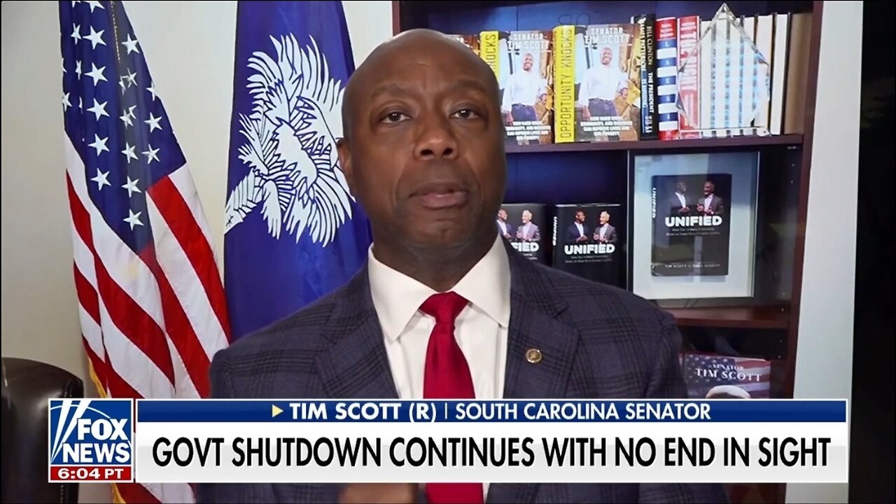 Sen Tim Scott: Shutdown Is A Democrat Power Grab!