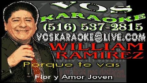 Flor y Amor Joven - Porque te vas (KARAOKE)