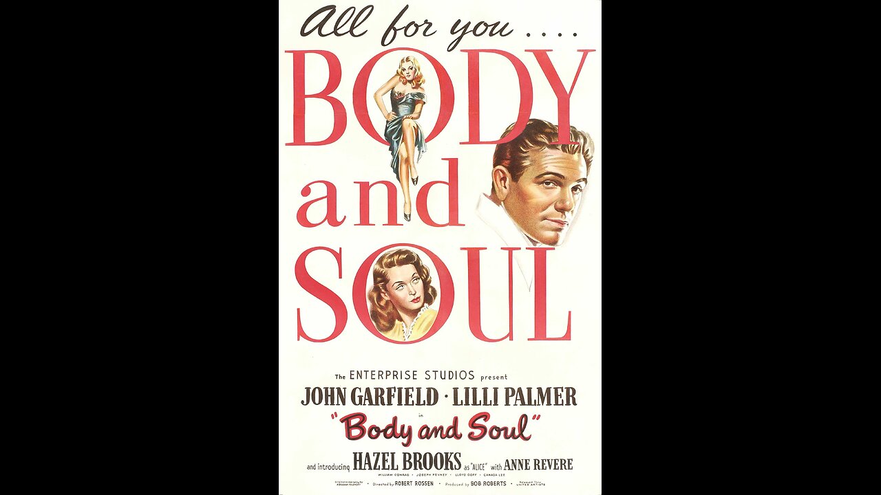 Body and Soul (1947) | Directed by Robert Rossen