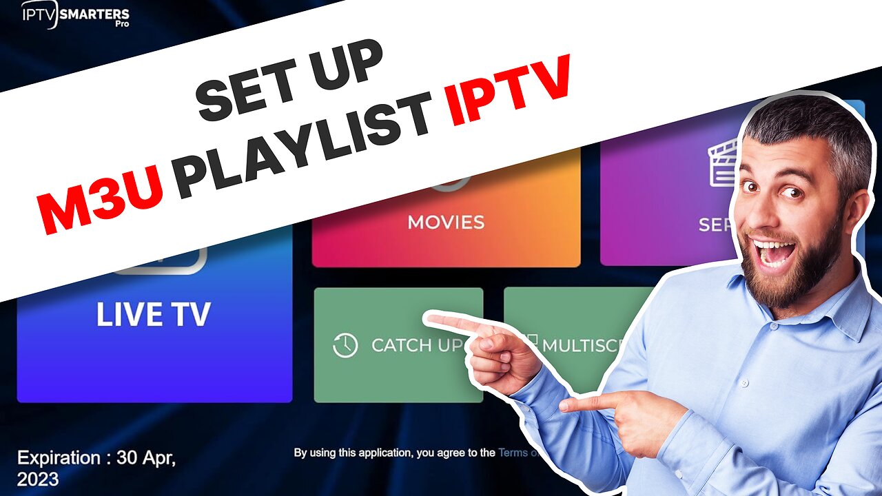 How To Set up M3U Play List IPTV