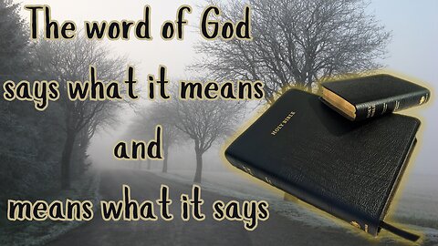 The Bible Is NOT Metaphorical!