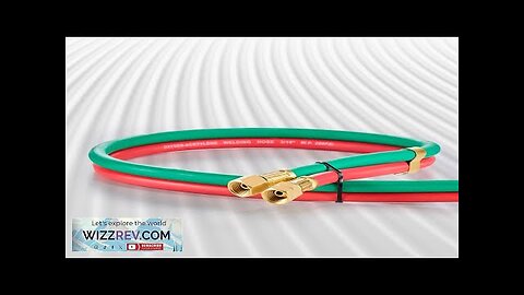 Oxygen Acetylene Hose 1/4-Inch x 25FT R Grade Hose 300PSI Max Working Review