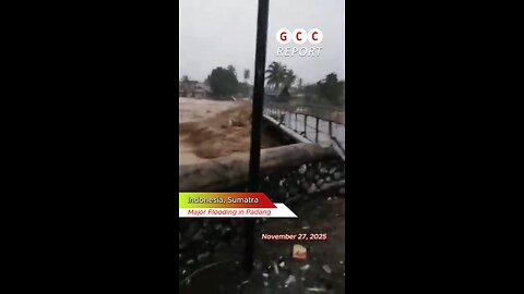 #Indonesia #Sumatra #Padang #Flood #weather #climate #destruction #anomaly #climatechange 🇮🇩