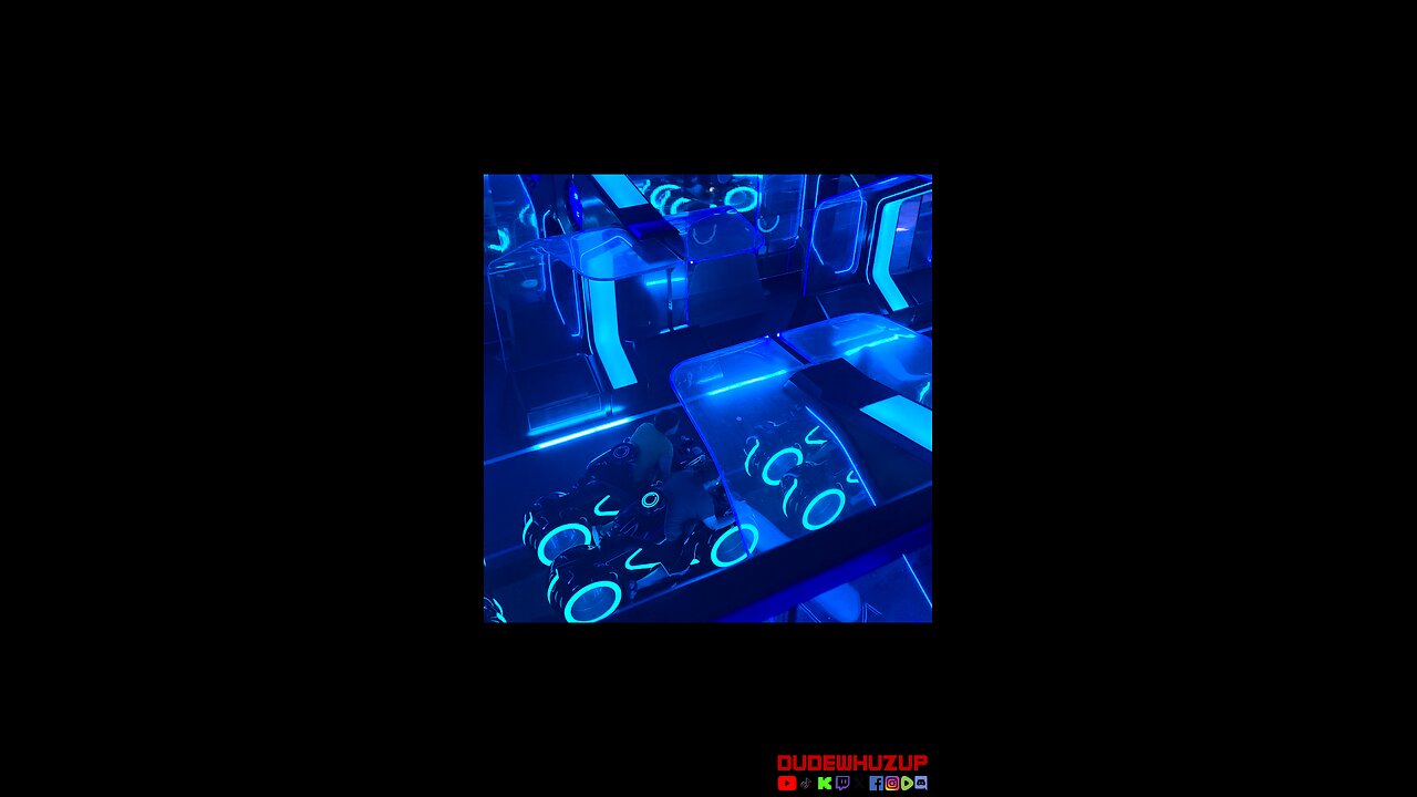 I rode TRON Lightcycle Run