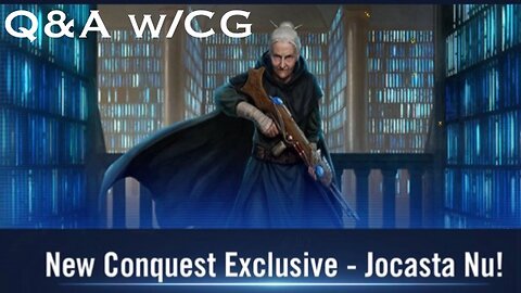 Jocasta Nu Q&A w/CG | Actually a Pretty Decent Q&A For Once!