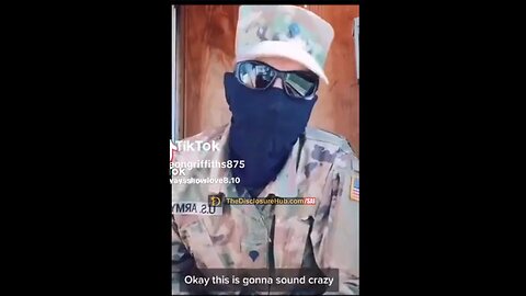 Army whistleblower on the fake alien invasion.. Who knows anything these days