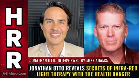 Jonathan Otto reveals secrets of infra-red LIGHT THERAPY