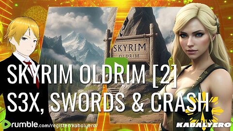 🔴 Skyrim Oldrim [2] Added ENB, Will It Stop Crashing? 🎮 A One Hour Livestream