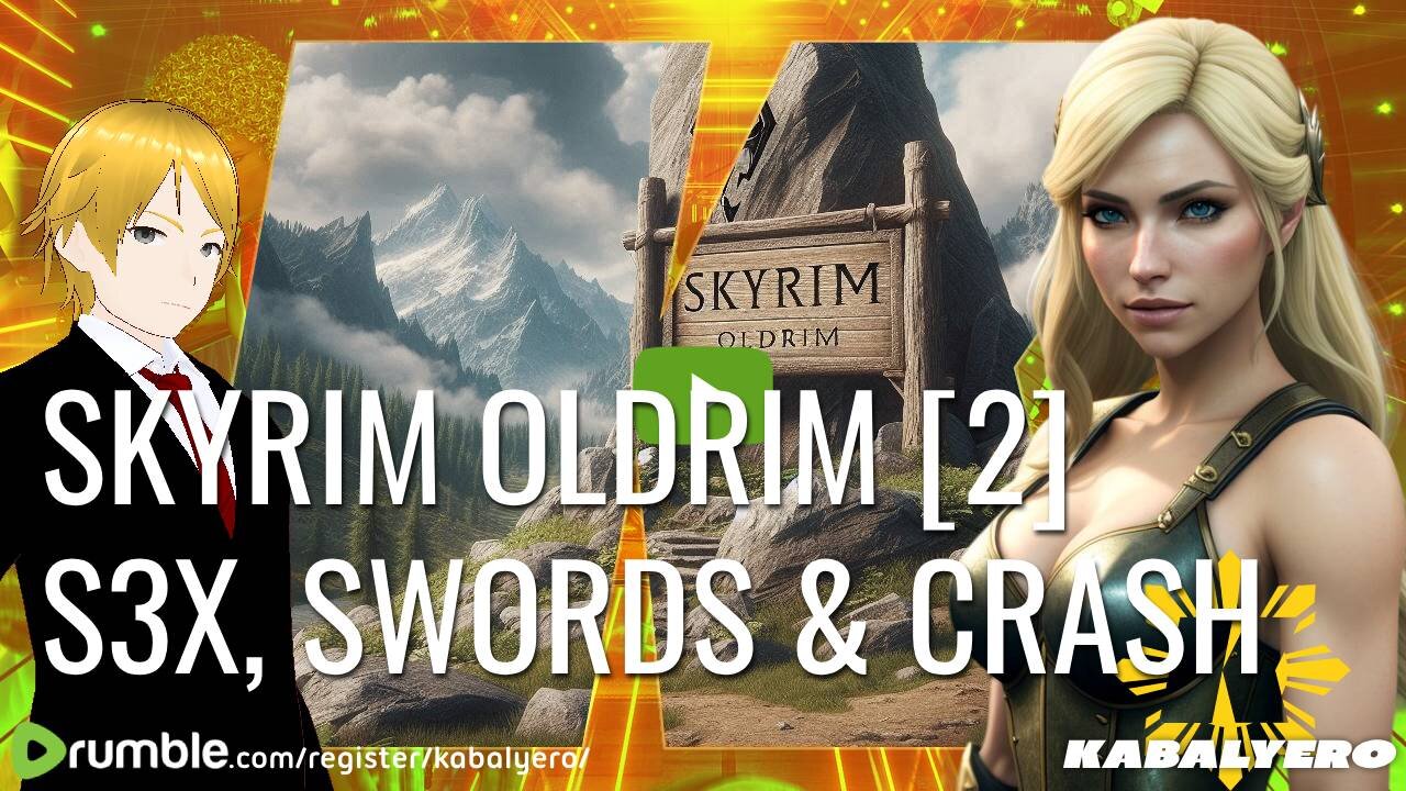 🔴 Skyrim Oldrim [2] Added ENB, Will It Stop Crashing? 🎮 A One Hour Livestream