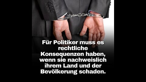 Jeder Politiker ist schuldig für diesen Zustand