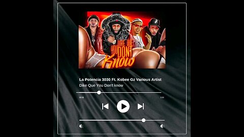 KOBEE Gzzz- Dike que you dont know DEMBOW