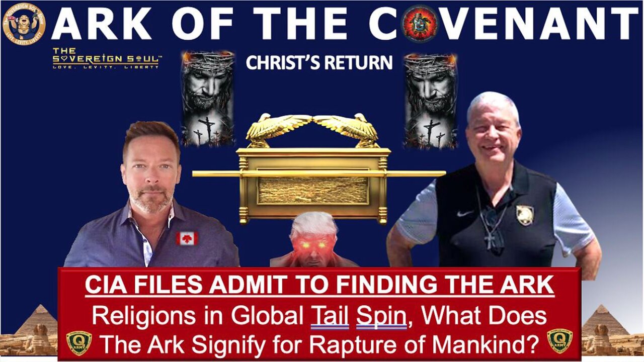 Brad Wozny & Jim" O'Connor BIG Intel Mar 28: "It's BIBLICAL As CIA Reveals ARK Of COVENANT Exists"