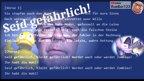 🎵 Seid gefährlich! 🎵