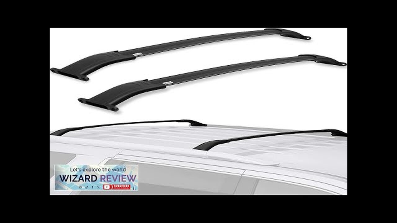 FINDAUTO Roof Rack Cross Bars for Cadillac Escalade ESVfor Chevy Suburban/Tahoefor GMC Review