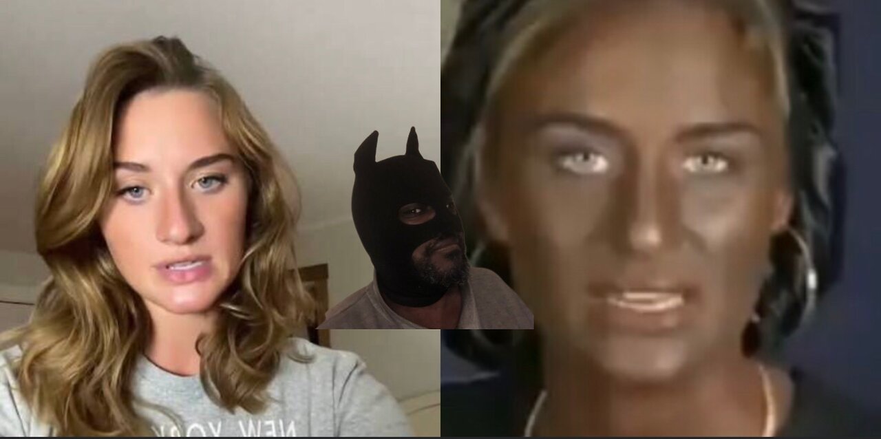 Lilly Gaddis Wearing Black Face