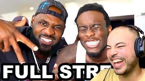 Kalkazian react Kai Cenat Live | Lebron James & Kai Cenat FULL STREAM!