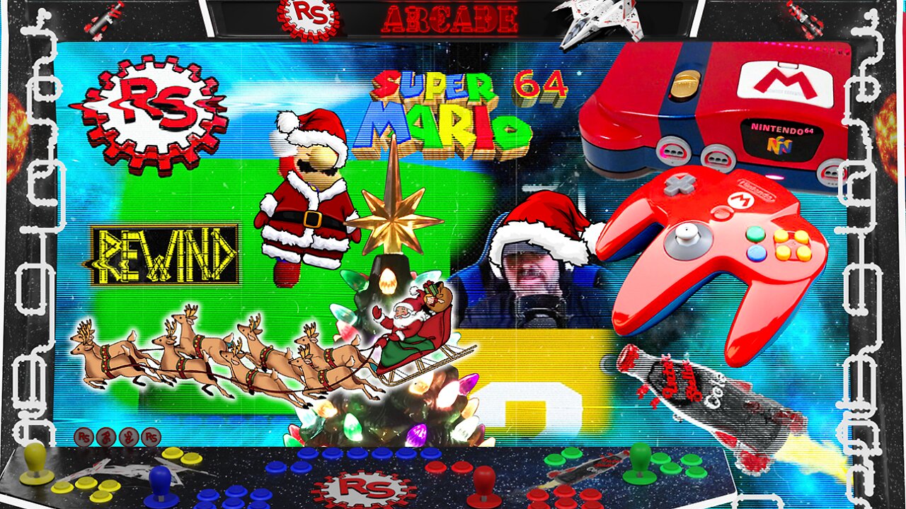 Merry Christmas And Happy Birthday Jesus! Get Bent YouTube! Super Mario 64 - Rebel Squadron Rewind - RSR