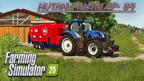 Selling Bread. Planting Rice. Making Totix Ration. |4k| HUTANal M PANTAI EP. 84 | Farming Simulator 25