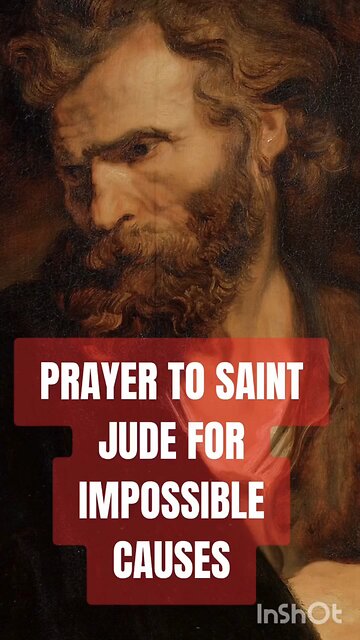 PRAYER TO SAINT JUDE FOR IMPOSSIBLE CAUSES #truth #jesus #christ #king #mary #joseph #ihs #church