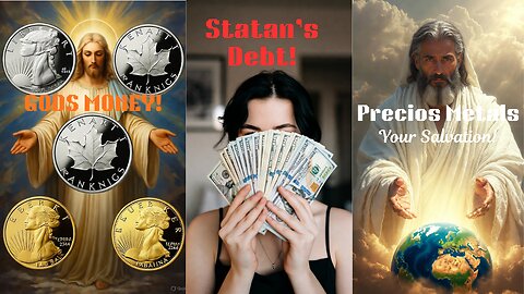 God money versus Satan Debt based system! I think God is WINNING!