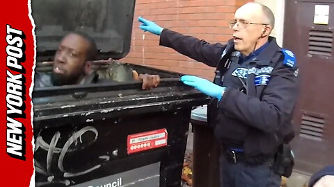 Burglar found hiding in dumpster after stealing $10K in glasses
