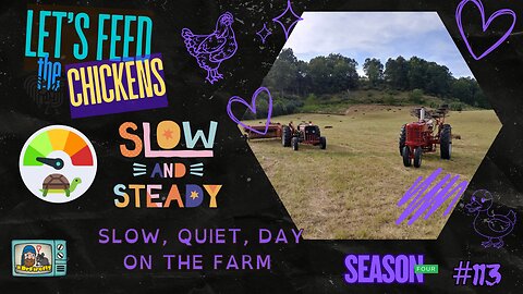 Slow, Quiet, Day on the Farm | Let's Feed the Chickens | E113