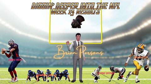 2025 Week 13 Results, Diggin' Deeper Into the NFL