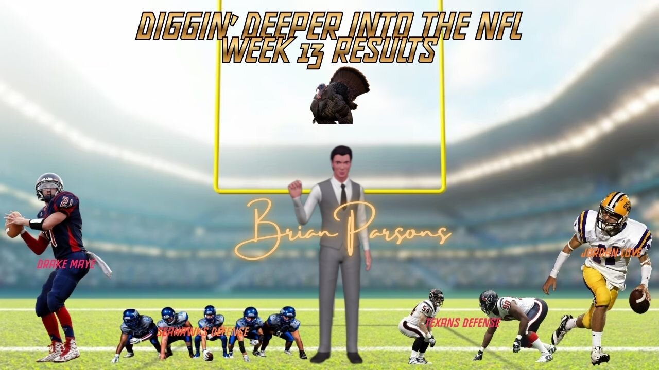 2025 Week 13 Results, Diggin' Deeper Into the NFL