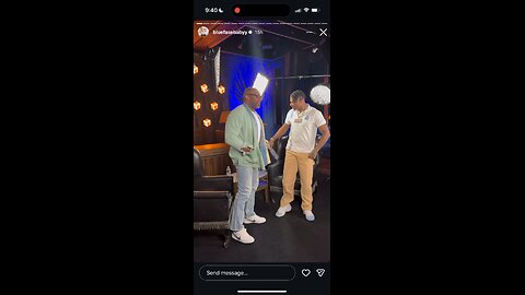 SHANNON SHARP AND BLUEFACE BABY LINK UP FOR AN INTERVIEW BLUEFACE BABY FILMING BLUE GIRLS CLUB??