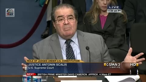 Antonin Scalia - On American Exceptionalism