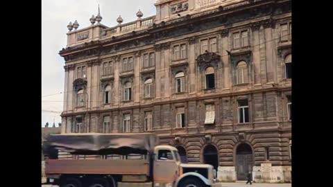 Vienna’s Post-War Scars: 1945 in Stunning Color!