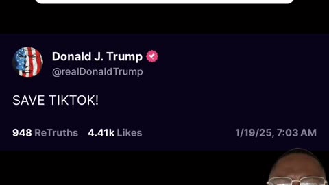 President Trump Just Posted Save Tik Tok 🚨🚨🚨