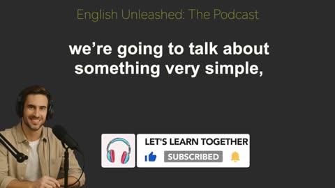 Start with slow English