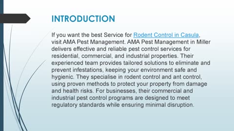 Best Service for Rodent Control in Casula