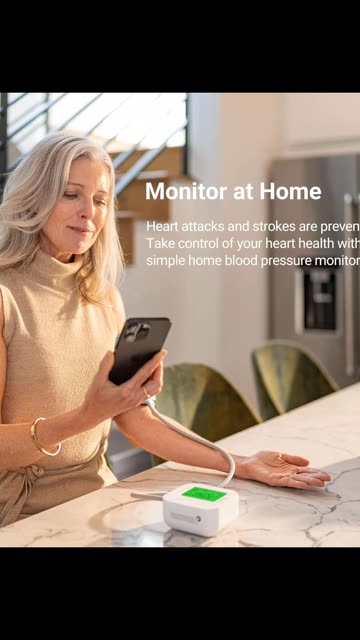iHealth Track Smart Upper Arm Blood Pressure Monitor with Wide Range Cuff That fits Standard