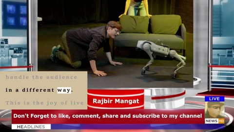 This Robot Dog Is Making Its Off-Broadway Theater Debut
