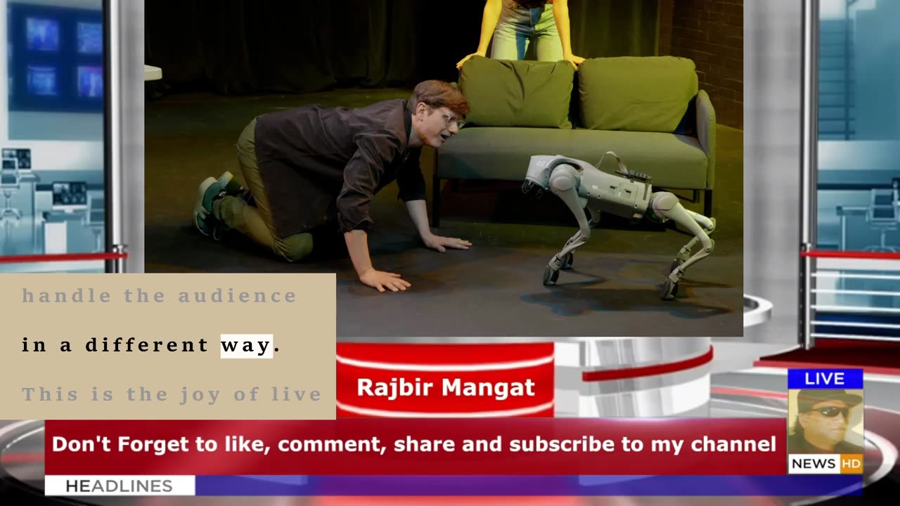 This Robot Dog Is Making Its Off-Broadway Theater Debut