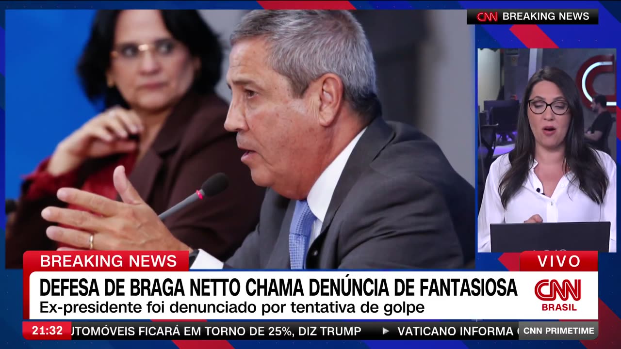 A defesa de Braga Netto, que também foi denunciado pela PGR, publicou uma nota alegando que “a denúncia é fantasiosa” e que “não apaga a história de mais de 40 anos de serviços ao Exército brasileiro”.