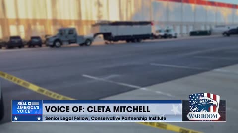 Cleta Mitchell Reads The Search Warrant For The 2020 Election Ballots At The Fulton County