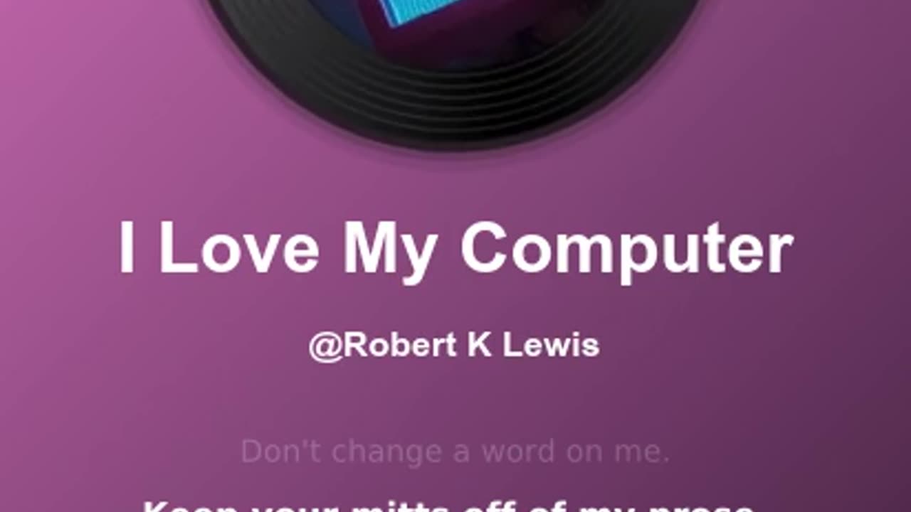 I Love My Computer
