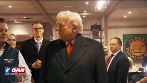 12726 Terry Reports - President Trump Remarks @ Restaurant in Iowa