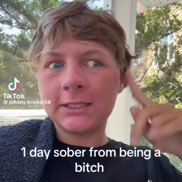 1 day sober from being a bitch