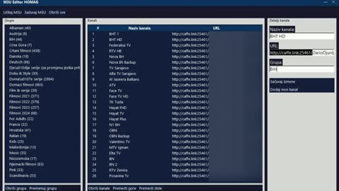 M3U Editor by HOMAG