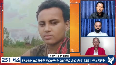 የአገዛዙ ሰራዊቶች የፈፀሙት አስነዋሪ ድርጊትና የ251 መረጃዎች - 251 Zare - October 15,2025 - Ethio 251 Media