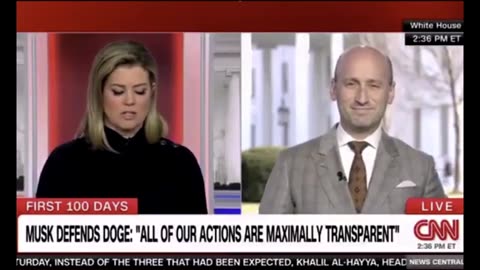 Stephan Miller takes CNN to Task