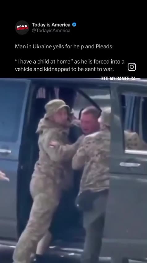 UKRAINIAN MAN FORCED TO FIGHT