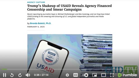 Free Speech Under Siege: USAID aka Censorship Industrial Complex