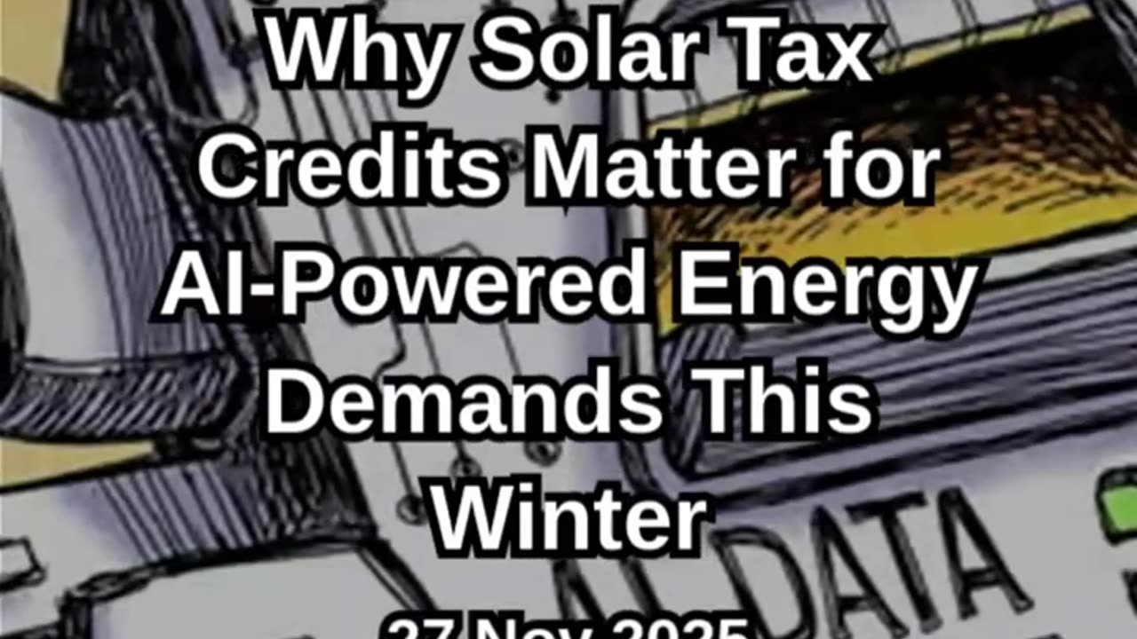 Solar Tax Credits Matter for AI-Powered Energy